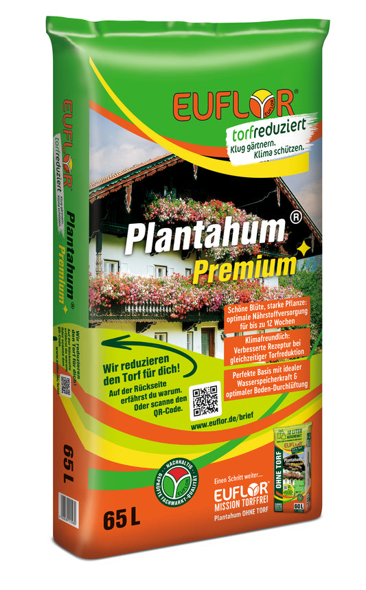 Euflor Plantahum Premium Pflanzerde 65 Liter